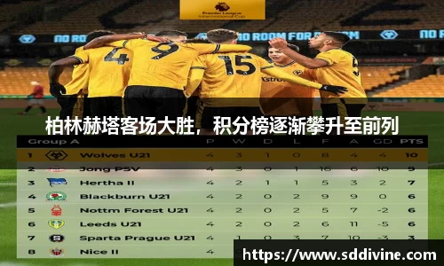 柏林赫塔客场大胜，积分榜逐渐攀升至前列